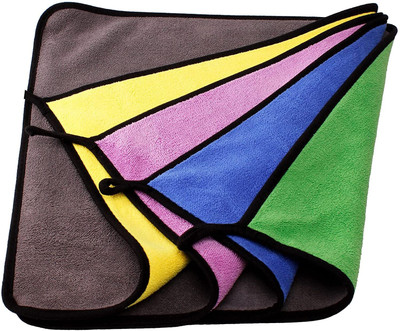 Navineha Fashion Microfiber Vehicle Washing  Cloth(Pack Of 1, 600 GSM)