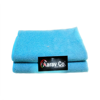 AARAV CO. Microfiber Vehicle Washing  Cloth(Pack Of 2, 300 GSM)