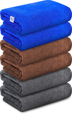 IOTA Microfiber Vehicle Washing  Cloth(Pack Of 6, 350 GSM)