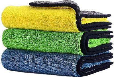 BEYKURY B- Microfiber Vehicle Washing Cloth (Pack Of 2 , 500 GSM)(multicolor) Vehicle Dryer(Corded)