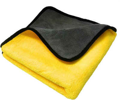 Kyara Care Microfiber Vehicle Washing  Cloth(Pack Of 1, 600 GSM)
