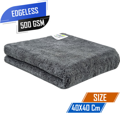 SOFTSPUN Microfiber Vehicle Washing  Cloth(Pack Of 1, 500 GSM)