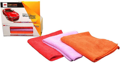 3M Microfiber Vehicle Washing  Cloth(Pack Of 3)