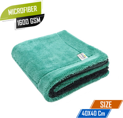 SOFTSPUN Microfiber Vehicle Washing  Cloth(Pack Of 1, 1600 GSM)