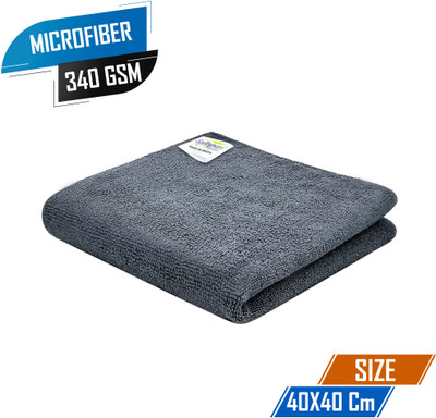 SOFTSPUN Microfiber Vehicle Washing  Cloth(Pack Of 1, 340 GSM)