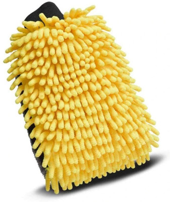 Campark Microfiber Vehicle Washing  Washing Mitt Hand Glove(Pack Of 1)