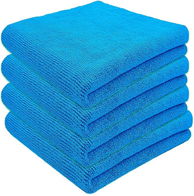 FIXSMITH Microfiber Vehicle Washing  Cloth(Pack Of 4, 350 GSM)