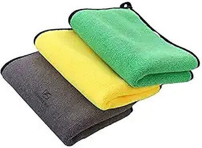 Naveneha Microfiber Vehicle Washing  Cloth(Pack Of 2, 600 GSM)