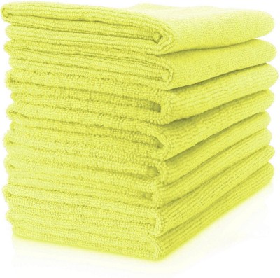 Sheen Microfiber Vehicle Washing  Cloth(Pack Of 8, 300 GSM)