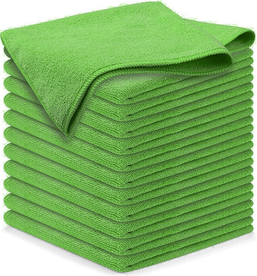 Winberg Microfiber, Fabric Vehicle Washing  Duster(Pack Of 12, 250 GSM)