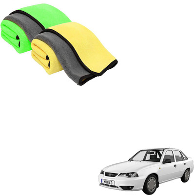 SEMAPHORE Microfiber Vehicle Washing  Cloth(Pack Of 2, 800 GSM)