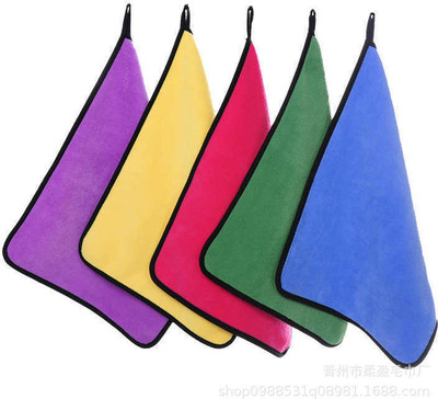 DAANVI Microfiber Vehicle Washing  Cloth(Pack Of 5, 450 GSM)