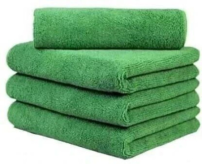 Sheen and Shine Microfiber Vehicle Washing  Cloth(Pack Of 4, 300 GSM)