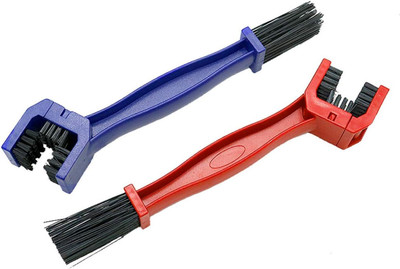 MELZRON Nylon, Plastic Vehicle Washing  Chain Cleaner Brush(Pack Of 2)