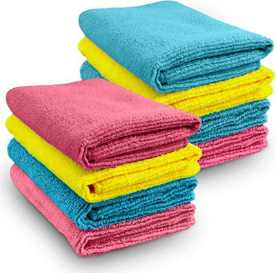 Manu Hut Dry Microfiber Cleaning Cloth(8 Units)