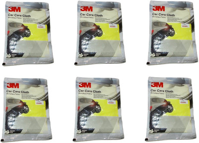 3M Microfiber Vehicle Washing  Cloth(Pack Of 6)