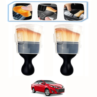 MSNP Plastic Vehicle Washing  Brush(Pack Of 2)