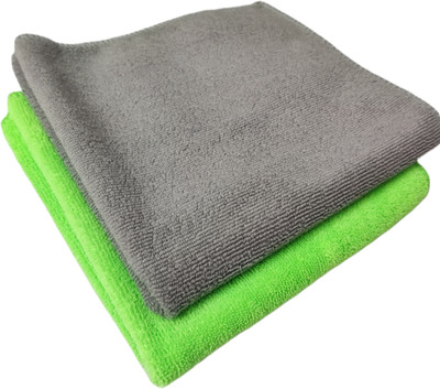 rdassociates Microfiber Vehicle Washing  Cloth(Pack Of 2, 300 GSM)