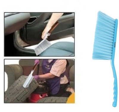 Clivemont Plastic, Microfiber Vehicle Washing  Brush(Pack Of 2)