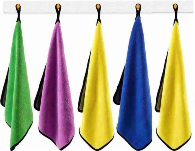 ADIYAL CAR BYKE HOUSE\GYM YOGA LEPTOP OFFICE CLEANING WASHING CLOTH TOWEL/NAPKIN Multicolor Cloth Napkins(4 Sheets)