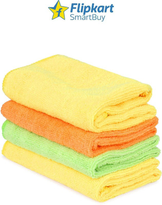 Flipkart SmartBuy Microfiber Vehicle Washing  Cloth(Pack Of 4, 300 GSM)