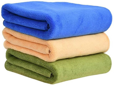 PitraKripa Microfiber Vehicle Washing  Cloth(Pack Of 3, 400 GSM)