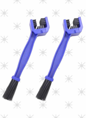 AirSoft Plastic, Nylon Vehicle Washing  Chain Cleaner Brush(Pack Of 2)