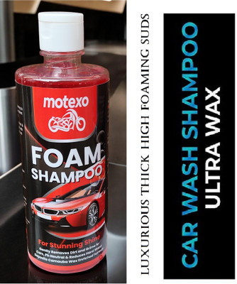 MOTEXO Wonder wash foam blaster car & bike shampoo Car Washing Liquid(500 ml)