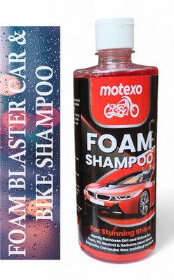 MOTEXO Wounder wash foam blaster car shampoo Car Washing Liquid(500 ml)
