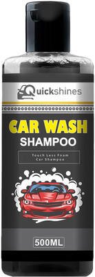 Quickshines Touchless Foam Car Wash Shampoo | Thick Foam With Shine Enhancing Formula Car Washing Liquid(500 ml)