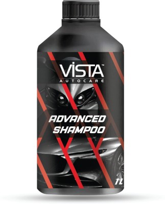 Vista Auto Care Advanced Shampoo Car & Bike Wash Foam Shampoo to Clean & Shine Painted Surface Car Washing Liquid(1000 ml)