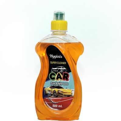 Hyginix SuperFoam Car Shampoo – 500 ml High Gloss Formula Car Washing Liquid(500 ml)