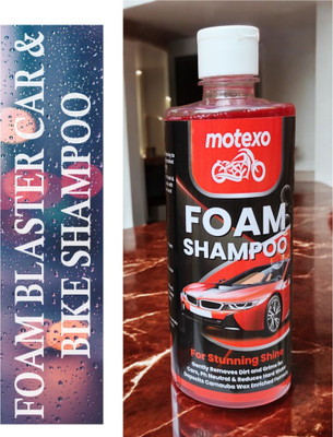 MOTEXO Foam blaster vehicle washing liquid shampoo Car Washing Liquid(500 ml)
