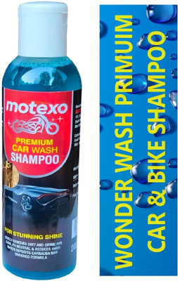 MOTEXO Premium vehicle Wash Shampoo Car Washing Liquid(200 ml)