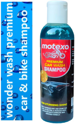 MOTEXO Ultra Wax Vehicle liquid Shampoo Car Washing Liquid(200 ml)