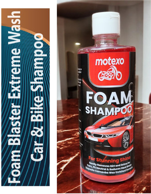 MOTEXO FOAM BLASTER CAR WASHING SHAMPOO Car Washing Liquid(500 ml)