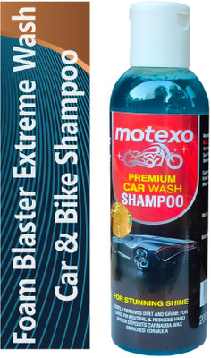 MOTEXO Ultra Wax Vehicle liquid Shampoo Car Washing Liquid(200 ml)