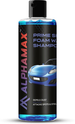 ALPHAMAX Car Wash Foam Shampoo Highly Concentrated | Snow Car Shampoo Car Washing Liquid Car Washing Liquid(300 ml)