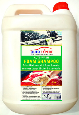 Auto Expert Auto Wash Foam Shampoo Car Washing Liquid(5000 ml)