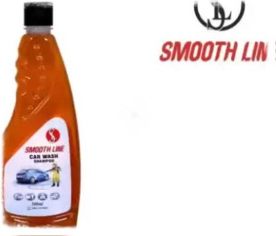 Smooth line Car Wash Shampoo| High Foam Car Cleaning(Pack of 1)500ml Car Washing Liquid(500 ml)