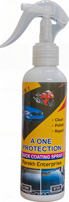 SARAIYA ENTERPRISE Polish Spray 4 in 1 High Protection Quick Car Coating, Car Wax Polish, Pack of 1 Car Washing Liquid(200 ml)