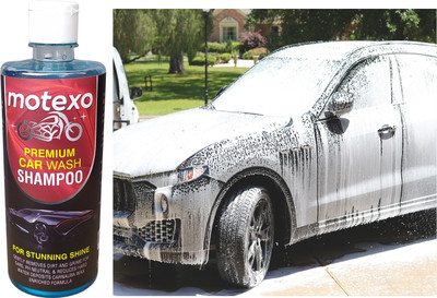 MOTEXO Ultra Wax Car Wash Shampoo Car Washing Liquid(500 ml)