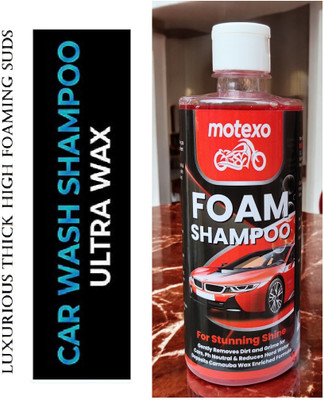 MOTEXO Foam blaster car & bike wash liquid shampoo Car Washing Liquid(500 ml)