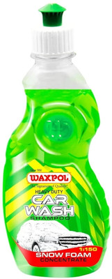waxpol Heavy Duty Shampoo Car Washing Liquid(300 ml)
