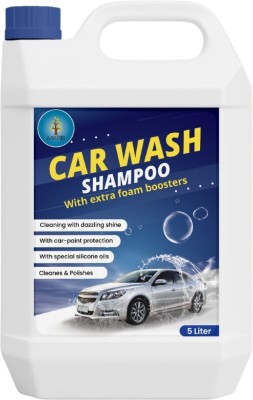 MKRB Cleans and Shines Cars, Bikes, Motorbikes Extra Shine Shampoo Car Washing Liquid(5000 ml)