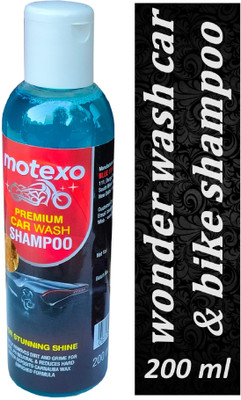 MOTEXO Car wash shampoo Car Washing Liquid(200 ml)