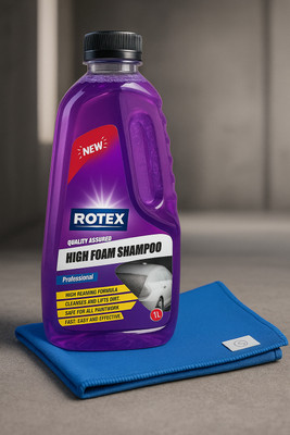 Rotex SHAMPOO HIGH FOAM Car Washing Liquid(1000 ml)