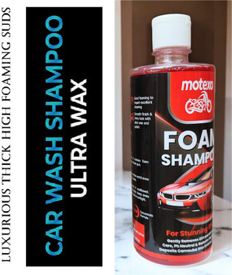 MOTEXO Foam blaster ultra wax shampoo Car Washing Liquid(500 ml)