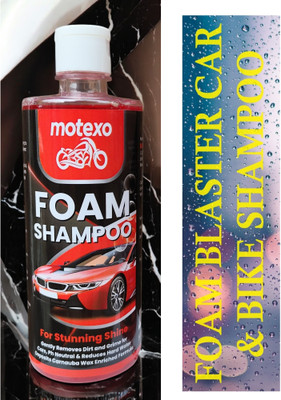 MOTEXO Wonder wash foam blaster car shampoo Car Washing Liquid(500 ml)