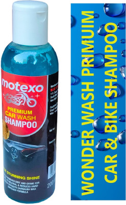 MOTEXO Car wash shampoo Car Washing Liquid(200 ml)